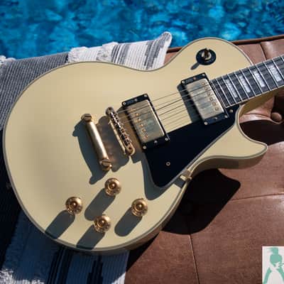 1992 Burny RLC-65 - 60's Style Les Paul Custom w Long | Reverb Canada