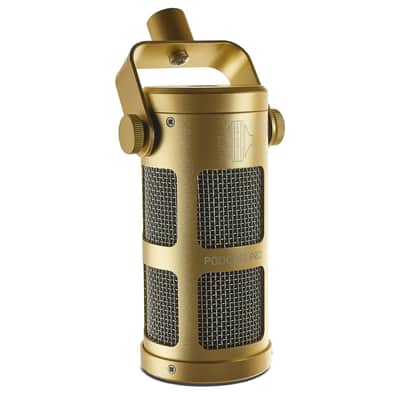 Sontronics Podcast Professional Dynamic Mic for Podcast, Broadcast, Streaming, Gaming & VC - XLR Connection, No Phantom Power Required - Lifetime Microphone Warranty - Designed & Built in UK (Gold) image 2