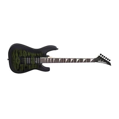 Jackson JS Series Dinky Arch Top JS32Q DKA HT Electric Guitar - Transparent Green Burst image 3