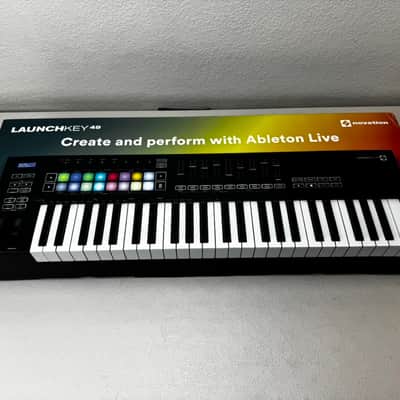 Novation Launchkey 49 MKIV MIDI Keyboard Controller 2024 - Present - Black