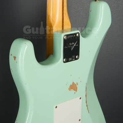 Fender Custom Shop 58 Stratocaster Relic  2022 - Surf Green (COD 2169UG) image 16
