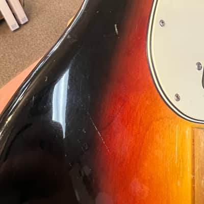 Aria Diamond 1802T 1960s - Burst Finish image 16