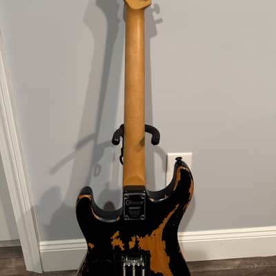 Charvel Charnel Pro-Mod Relic San Dimas Style 1 HH FR -Black 2024 - Weathered Black image 3