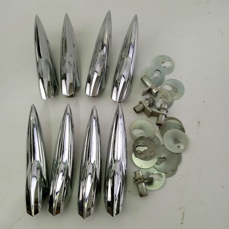*Premier 8x Floor Tom Drum Lugs Elite Diamond Chrome Vintage 60s-70s England UK* image 1