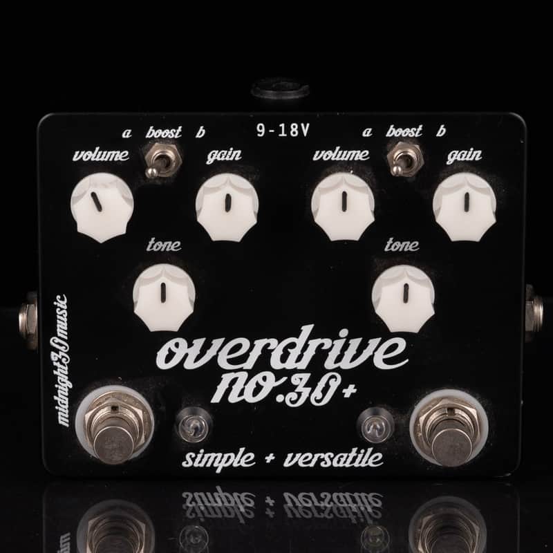 Used Midnight 30 Music Overdrive No. 30 Overdrive Pedal image 1