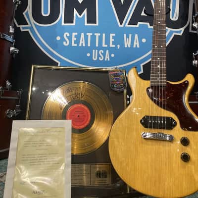 Hamer Brad Whitford’s Aerosmith, Korina Jr. Authenticated (#79) 1997 Korina image 1