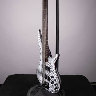 Ibanez Premium SR1325SB 5-string Electric Bass Guitar - Icebreaker Wave Flat image 5