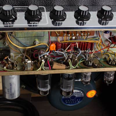 Martin Model 112T Tube Amplifier, made by DeArmond (1961), ser. #MC2-1306. image 13