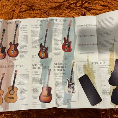 Wurlitzer Model 7742 1970's Sunburst image 21
