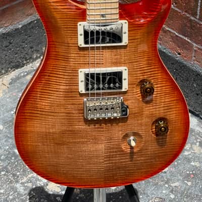 PRS Custom 24 Wood Library Edition 2018 - stunning Flamey Autumn Sky'burst w/Flamey Maple Neck ! image 1