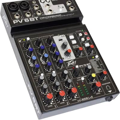 Peavey PV 6 Mixer - Ideal for Live Shows, Recording, Podcasting image 4
