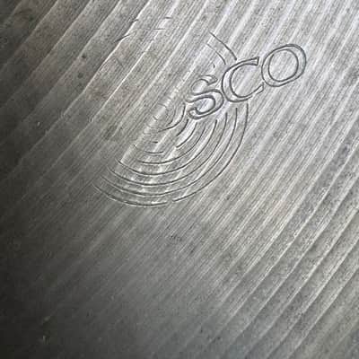 Vintage 1970s Tosco 16” Crash Cymbal (CRACKED) image 3
