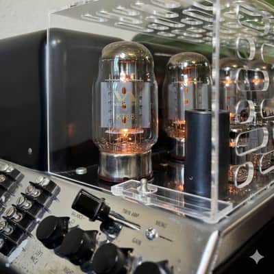 💎Custom Hand-Finished Acrylic Dust Cover💎for Original 60s McIntosh MC275 Amp💎 image 4