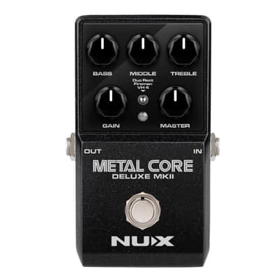Reverb.com listing, price, conditions, and images for nux-metal-core