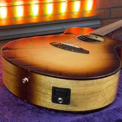 Breedlove Artista Pro Concert Burnt Amber CE European-Myrtlewood image 10