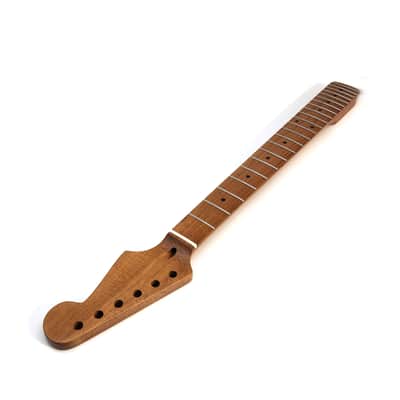 Brio Nitro Satin Roasted Maple S-Style Neck Dual Action Truss Rod at Headstock image 3