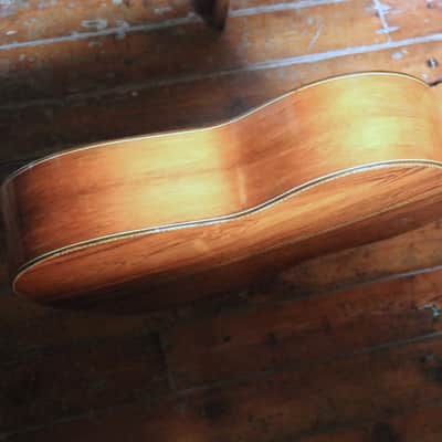 Solid Cedar + Brazilian Rosewood + Top Model From Suzuki Factory Japan + c.1978 + Nice Setup + Hard Case image 8