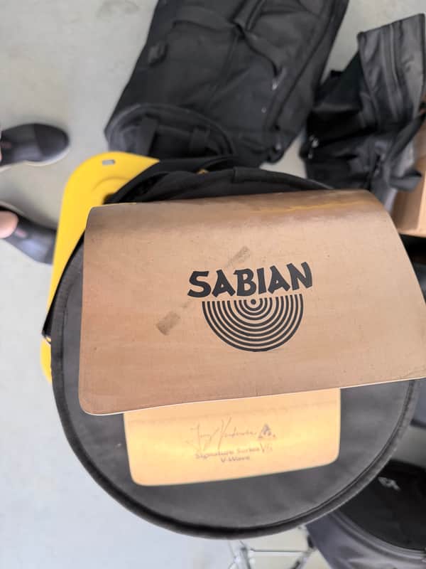 Sabian Tony Verderosa Sabian VFX V-Wave Cymbal 2000 - Brass image 1