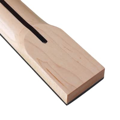 Canadian Maple 7-String Guitar Neck, 24 Fret, In-Line Headstock image 5