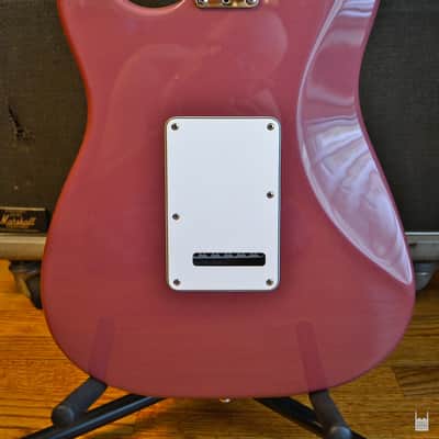 1995 Fender Stratocaster - Limited Edition Matching Headstock - Burgundy Mist image 4