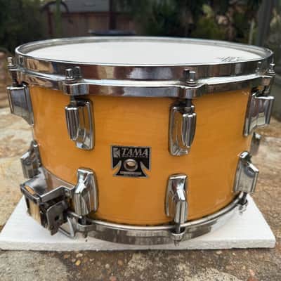 Rare Vintage Tama Superstar 14x8 Split Lug Mastercraft Snare Drum - Maple wood image 2