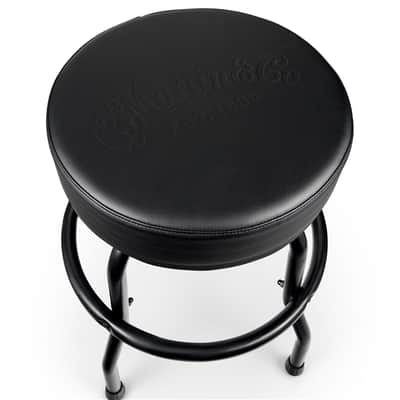 C.F. MARTIN &amp; CO. Tone on Tone Black Barstool image 2
