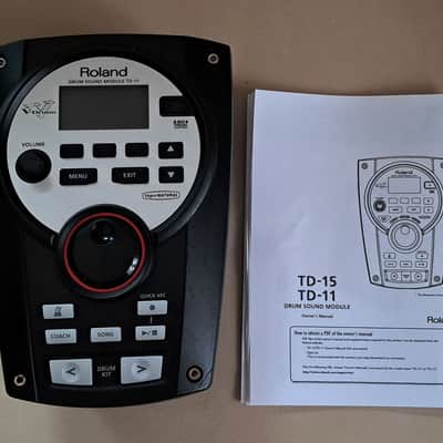 Roland TD-11 Drum Sound Module, Ugrade V1.15, Manual!!!