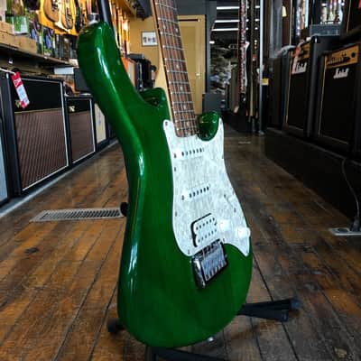 Peavey Predator Plus Early 2000s Transparent Green w/Rosewood Fingerboard image 2