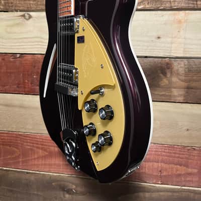 Rickenbacker 360 DCM 75th Anniversary 2007 - Dark Cherry Metallic image 3