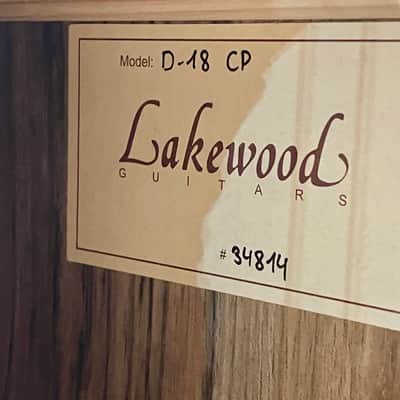 Lakewood Natural Series D-18 CP + Acoustic Guitar Made in Germany + NEW image 7
