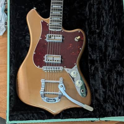 Fender Parallel Universe Volume II Maverick Dorado Fire-mist Gold image 2