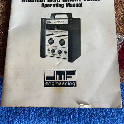 JMF Engineering DT-70 Musical Instrument Tuner 1970s image 8