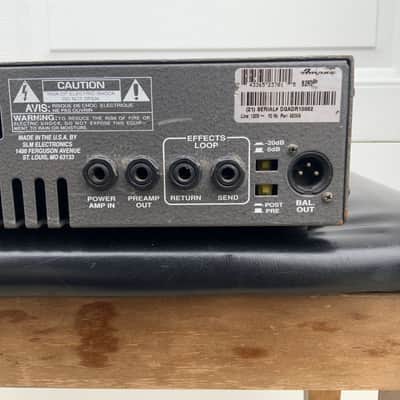 Ampeg B2R 350-Watt Rackmount Bass Amp Head 2000 - 2004 - Black image 6
