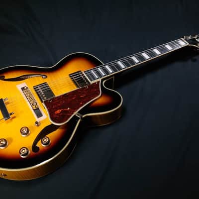 Ibanez "AF95FM AYS" Hollow Body, Antique Yellow Sunburst image 3