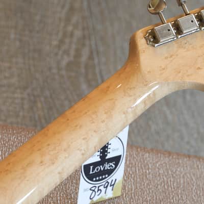 Minty! 2008 Fender Dick Dale Stratocaster Chartreuse Sparkle + COA OHSC image 13
