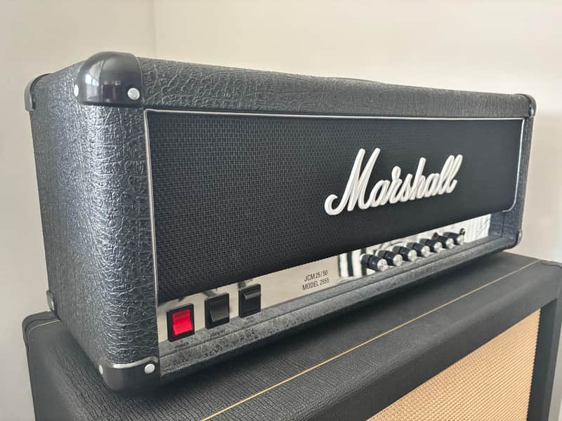 Marshall Silver Jubilee 2555X Reissue 2-Channel 100-Watt Guitar Amp Head 2015 - Present - Black image 1