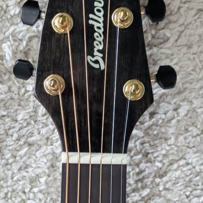 Breedlove Organic Solo Pro Concert CE Acoustic Electric Guitar w/Case, Edgeburst image 5