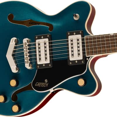 G2655 Streamliner Center Block Jr. Double-Cut with V-Stoptail, Laurel Fingerboard, Midnight Sapphire image 3