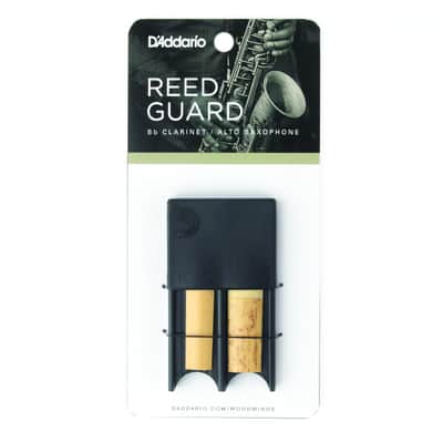 D'Addario DRGRD4ACBK Bb Clarinet/Alto Sax Reed Guard