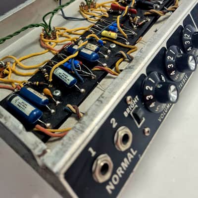1966 Fender Bandmaster 40-Watt Head *FULLY RESTORED VINTAGE BLACKFACE AMP* image 7