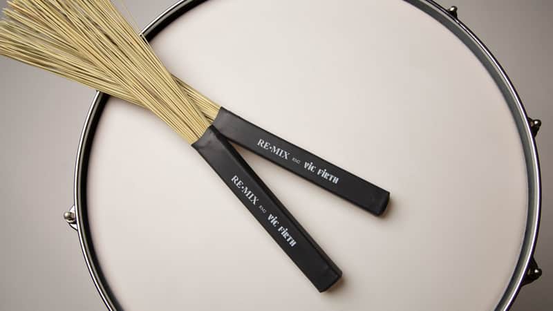 Vic Firth RE.MIX Brushes, African Grass image 1