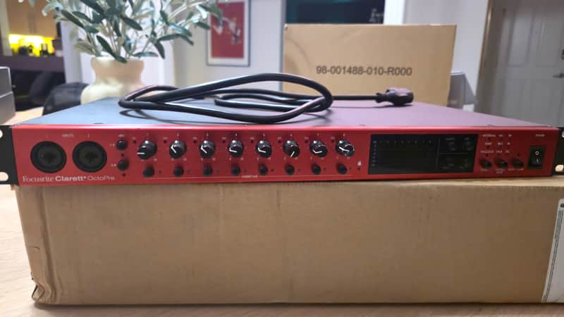 Focusrite Clarett+ OctoPre 8-Channel Microphone Preamp w/ ADAT [BARELY USED](UNIT B) image 1