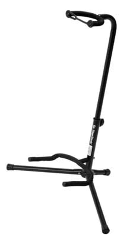 On Stage XCG4 Black Tripod Guitar Stand image 1