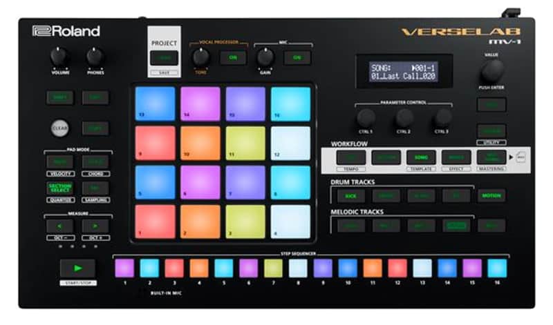Roland MV1 VERSELAB Music Production Workstation image 1