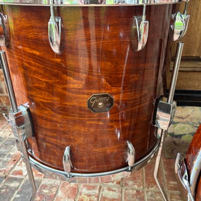 Gretsch 1979 Drop G Walnut 24-13-14-18 Drum Set image 4