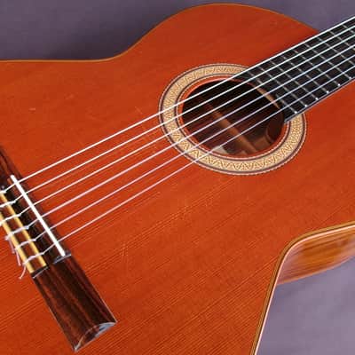 1980 Kazuo Yairi YC-50 AMAZING RAMIREZ STYLE Classical Concert Guitar+Hard Case plus more extras image 19