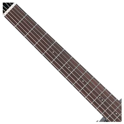 Used Ibanez AAM100E Advanced Auditorium A/E Guitar - Black High Gloss image 3