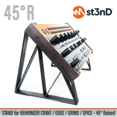 STAND for BEHRINGER CRAVE / EDGE / GRIND / SPICE - 45° - Raised (by 60mm)