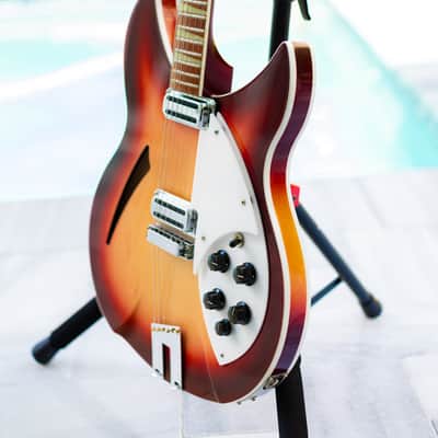1999 Rickenbacker 360V64 6 String Guitar Fireglo 360 V64 image 4