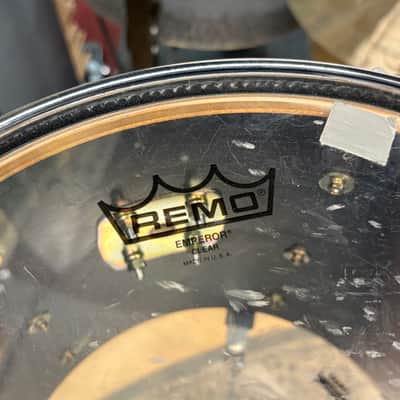 Yamaha 11x13" Recording Custom Tom 1980s - Piano Black image 8